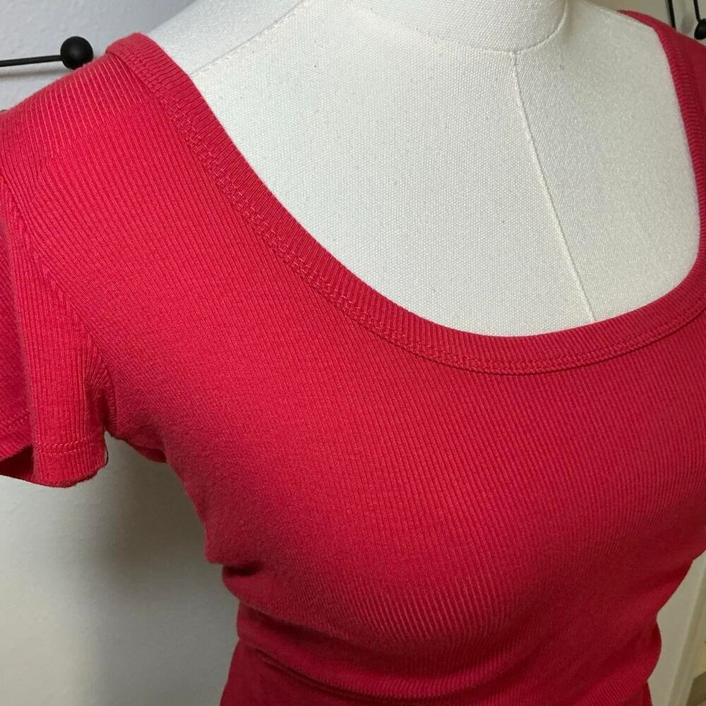 Cotton on red ribbed scoop - Picture 4 of 5
